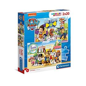 Clementoni Puzzle Paw Patrol 2x20 Parça Çocuk Puzzle