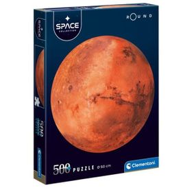 Clementoni Round Space Collection Ay Tutulması 500 Parça Yuvarlak 35107 Puzzle