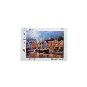 Clementoni Sailing in the Village 1500 Parça Puzzle