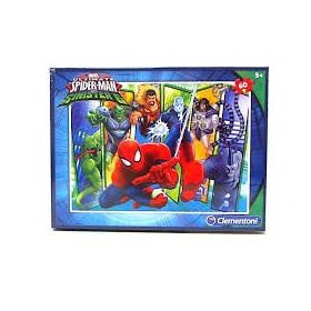 Clementoni Spiderman 60 Parça Puzzle