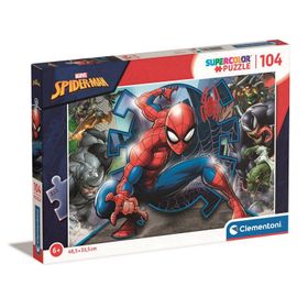 Clementoni Supercolor Spider-Man Örümcek Adam 104 Parça Puzzle
