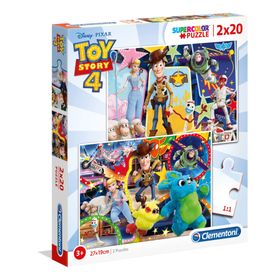 Clementoni Toy Story 4 2x20 Parça Puzzle
