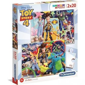 Clementoni Toy Story 4 2x20 Parça Puzzle