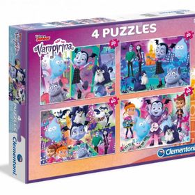 Clementoni Vampirina 20+20+60+60 Parça Puzzle