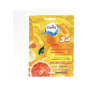 Clemy Gözenek Sıkılaştırma Collagen+C Vit 32 ml Dalyan Çamur