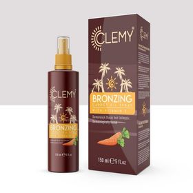 Clemy Spf 0 150 ml Havuç Özlü Bronzlaştırıcı Güneş Yağı