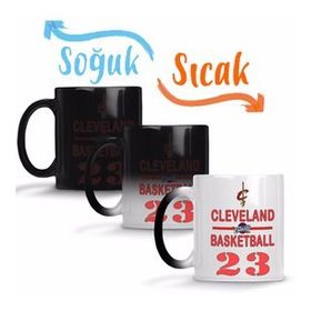Cleveland Basketball 23 Sihirli Porselen Kupa