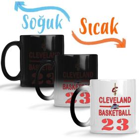 Cleveland Basketball 23 Sihirli Porselen Kupa