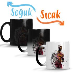 Cleveland Cavaliers Lebron James Sihirli Porselen Kupa