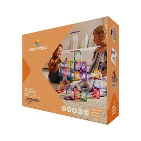 Cleverclixx Ball Run Clever Pack Pastel 110 Parça 3+ Yaş Manyetik Blok