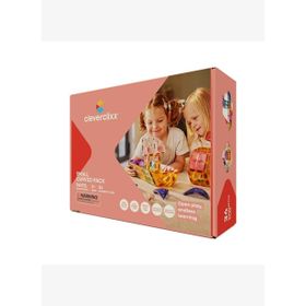 Cleverclixx Curved Pack Pastel 34 Parça 3+ Yaş Manyetik Blok