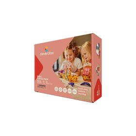 Cleverclixx Curved Pack Pastel 34 Parça 3+ Yaş Manyetik Blok