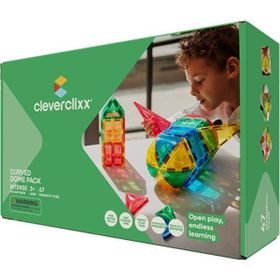 Cleverclixx Dome Pack Intense 47 Parça 3+ Yaş Manyetik Blok