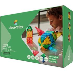 Cleverclixx Dome Pack Intense 47 Parça 3+ Yaş Manyetik Blok