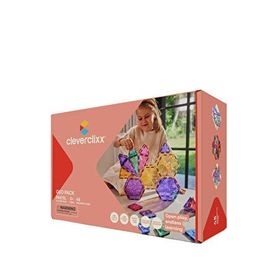 Cleverclixx Geo Pack Pastel 45 Parça 3+ Yaş Manyetik Blok