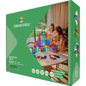 Cleverclixx Inventive Pack Intense 110 Parça 3+ Yaş Manyetik Blok