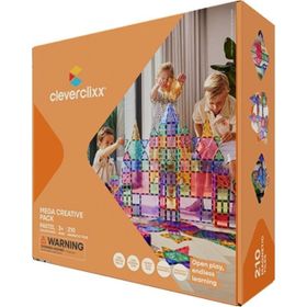 Cleverclixx Mega Creative Pack Pastel 210 Parça 3+ Yaş Manyetik Blok