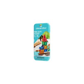 Cleverclixx Mini Tiles Travel Pack Intense 28 Parça 3+ Yaş Seyahat Set Manyetik Blok