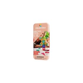 Cleverclixx Mini Tiles Travel Pack Pastel 28 Parça 3+ Yaş Seyahat Set Manyetik Blok