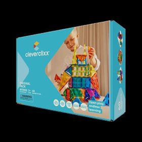 Cleverclixx Original Başlangıç Seti Intense 60 Parça 3+ Yaş Manyetik Blok