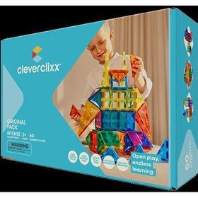 Cleverclixx Original Başlangıç Seti Intense 60 Parça 3+ Yaş Manyetik Blok