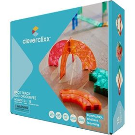 Cleverclixx Yarış Pisti Kavisli Intense 15 Parça Manyetik Ek Blok