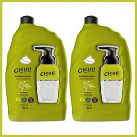 Cleyn Zeytinyağlı 2x2 lt Köpük Sabun