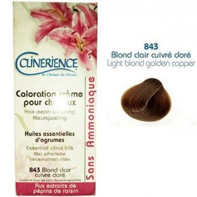 Clinerience 843 Açık Sarı Altın Bakır Saç Boyası