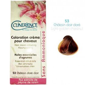 Clinerience No: 53 Açık Altın Kestane Saç Boyası