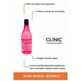 Clinic 500 ml Pyroo Tuzsuz Şampuan