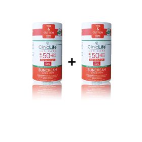 Cliniclife Leke Karşıtı ve Aydınlatıcı Güneş Kremi 50+ Faktör 2'li Set