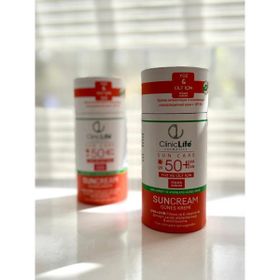 Cliniclife Leke Karşıtı ve Aydınlatıcı Güneş Kremi 50+ Faktör 2'li Set