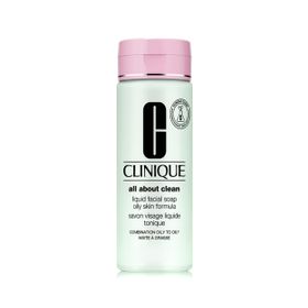 Clinique All About Clean 200 ml Kuru Karma Ciltler için Yüz Temizleme Jeli