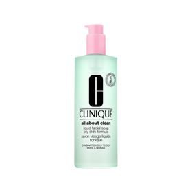 Clinique All About Clean 400 ml Yağlı Ciltler İçin Yüz Temizleme Jeli