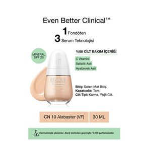 Clinique Even Better Clinical Serum SPF20 CN10 Alabast Fondöten