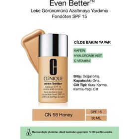 Clinique Even Better SPF15 Honey 30 ml Fondöten