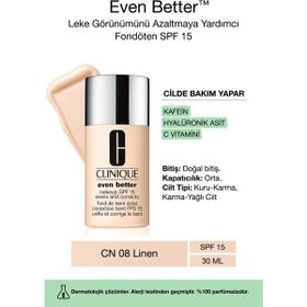 Clinique Even Better SPF15 Linen CN08 30 ml Fondöten
