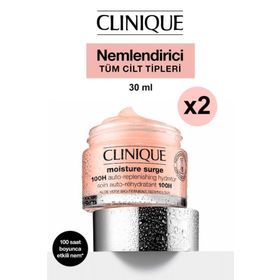 Clinique Moisture Surge 100 Saat Etkili 2x30 ml Nemlendirici Yüz Kremi