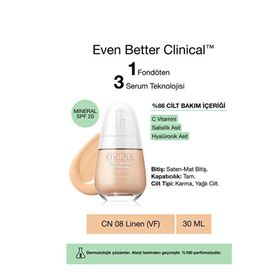 Clinique Spf 20 Even Better Clinical Serum Fondöten
