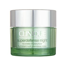 Clinique Superdefense Karma ve Yağlı Ciltler İçin 50 ml Gece Kremi