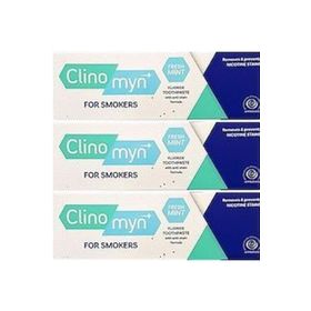 Clinomyn Sigara İçenler İçin 3x75 ml Diş Beyazlatan Diş Macunu