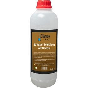 Clintex Kimya 1 lt 3d Yazıcı Temizleme Alkol Sıvısı