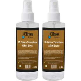 Clintex Kimya 200 ml 3d Yazıcı Temizleme Alkol Sıvısı