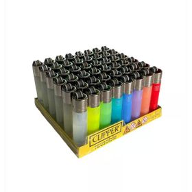Clipper 8585 Micro Soft Renkli 48 Adet Taşlı Çakmak