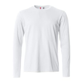Clique Jarse Basic Beyaz Uzun Kollu Erkek T-shirt