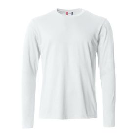 Clique Jarse Basic Beyaz Uzun Kollu Erkek T-shirt