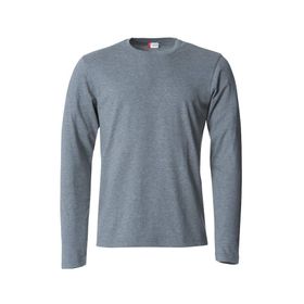 Clique Jarse Basic Gri Uzun Kollu Erkek T-shirt
