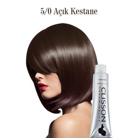 Clisson 5/0 Açık Kestane 150 ml Saç Boyası