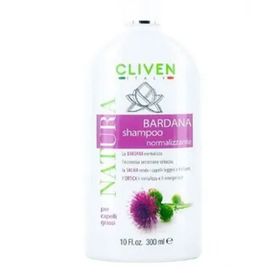 Cliven 300 ml Natura Bardana Doğal Yağlı Saçlar İçin Şampuan