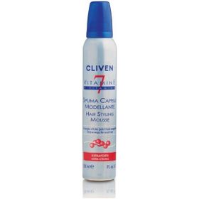 Cliven Natura 7 Vitaminli Ekstra Güçlü 200 ml Şekillendirici Saç Köpüğü